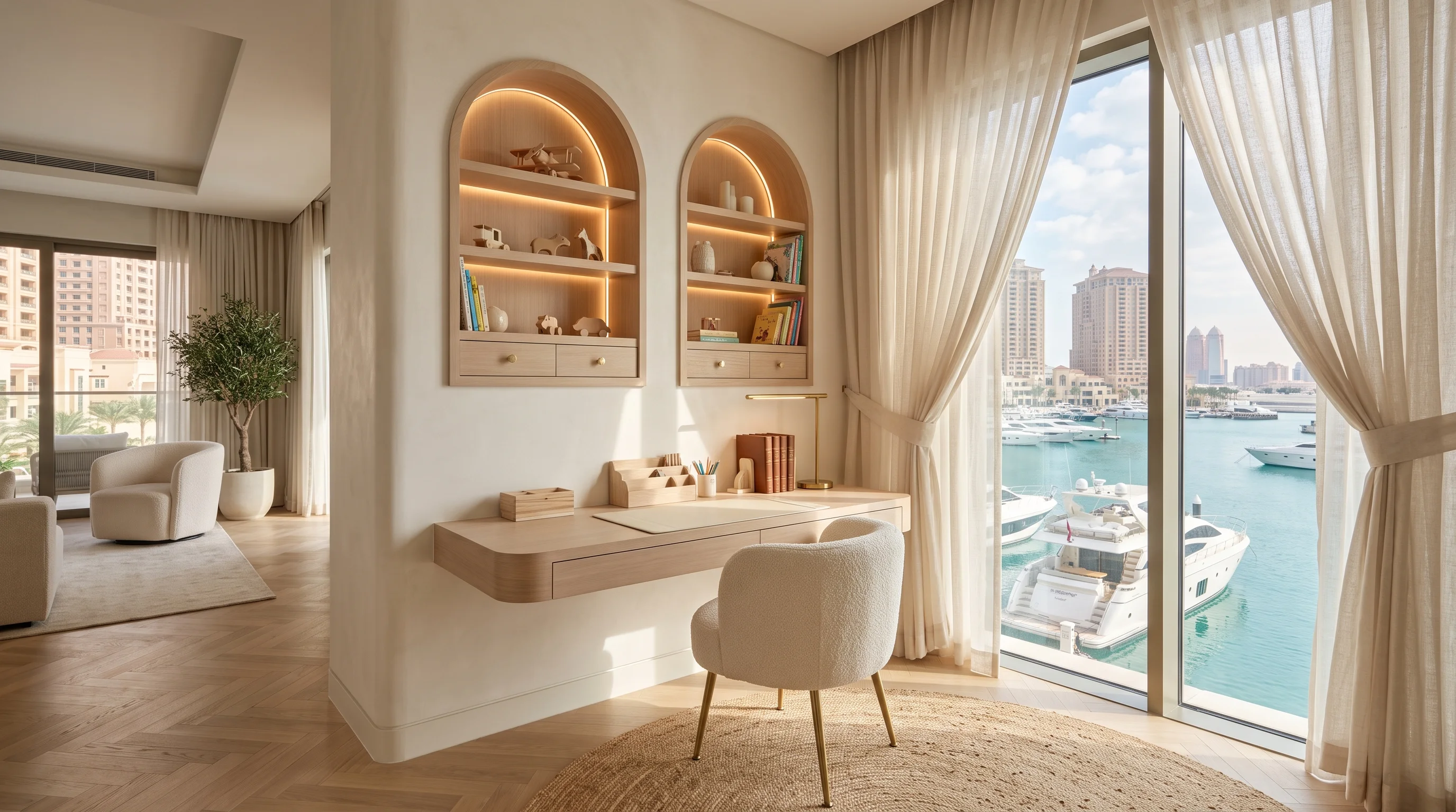 Ergonomic Reading Nook and Desk The Pearl-Qatar